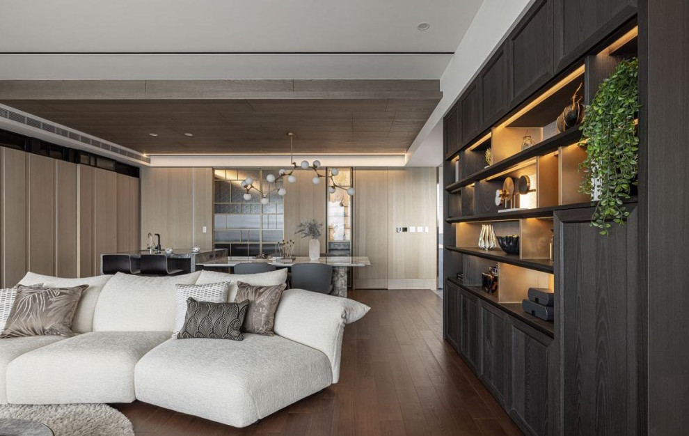 Выразительный интерьер в Премиальной башне ОКО от L DESIGN