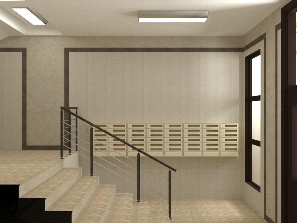 Визуализации подъезда в Печатниках