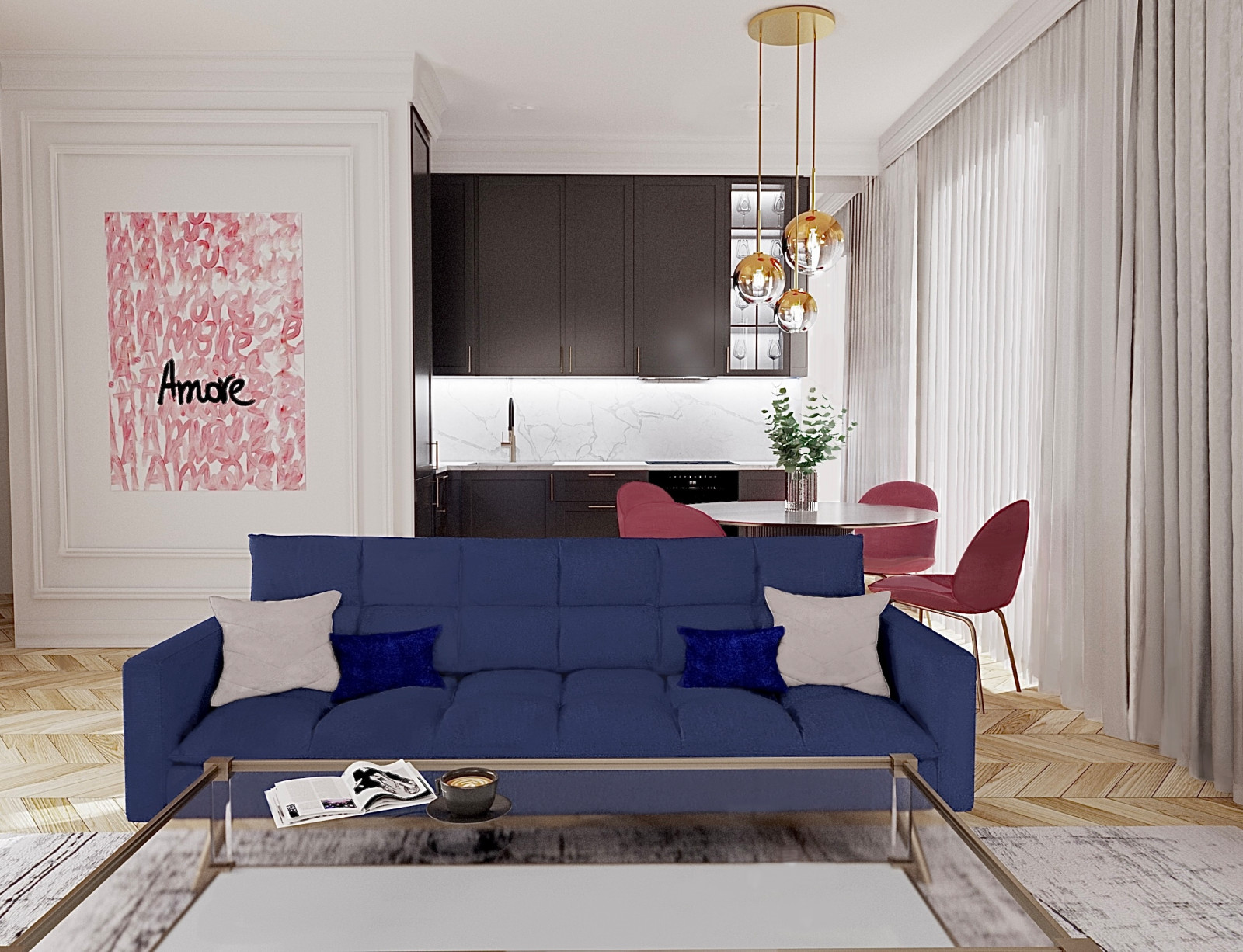 Квартира в стиле современной классики