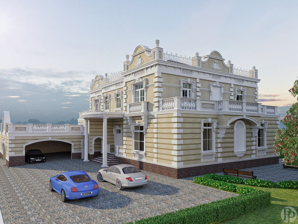 Проект частного особняка в классическом стиле