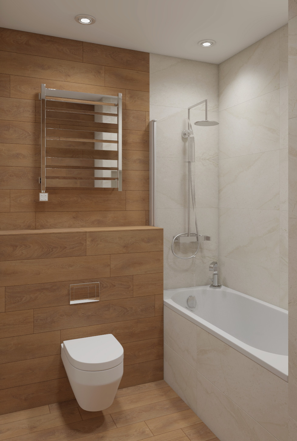 Современная квартира в ЖК 4 Сезона