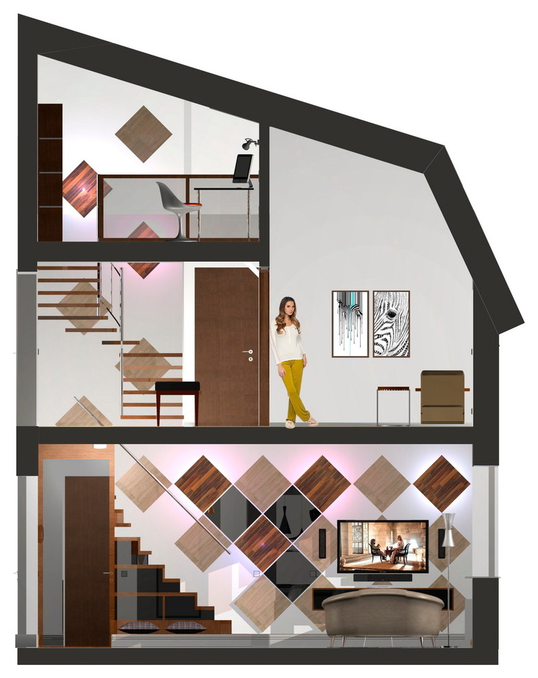 Квартира в таунхаусе в Суханово