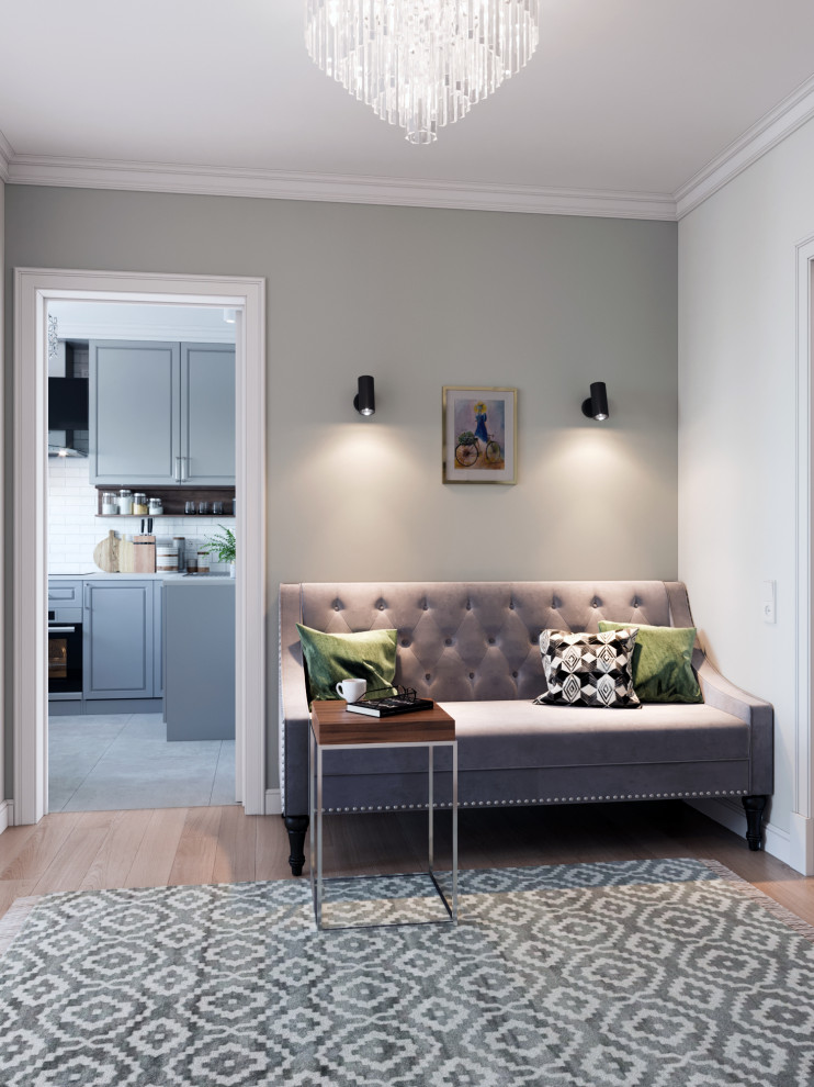 Интерьер квартиры на Туристской ул. - "Springflat" (57,8 кв.м.)