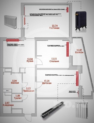 Ремонт квартиры в новостройке М.О. г. Балашиха, ул. Свердлова, д 52 корп.2