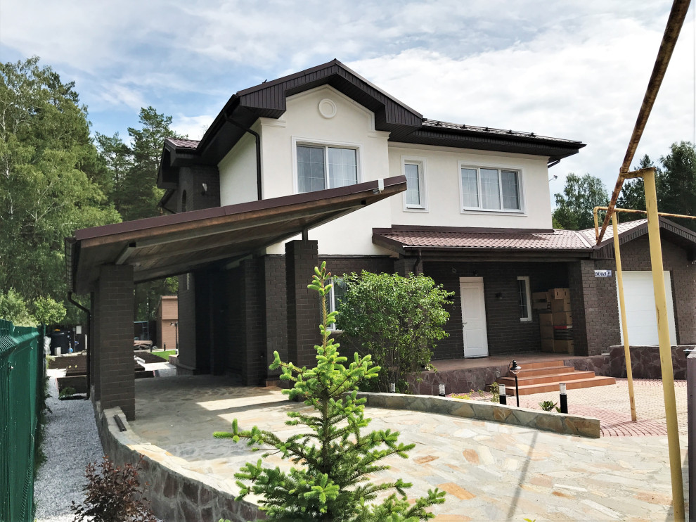 Коттедж в поселке Балтым по проекту ZZ2