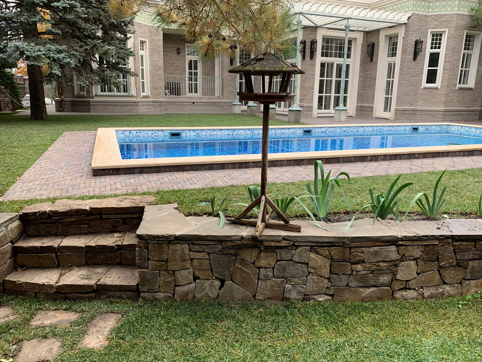 Ландшафт частного участка