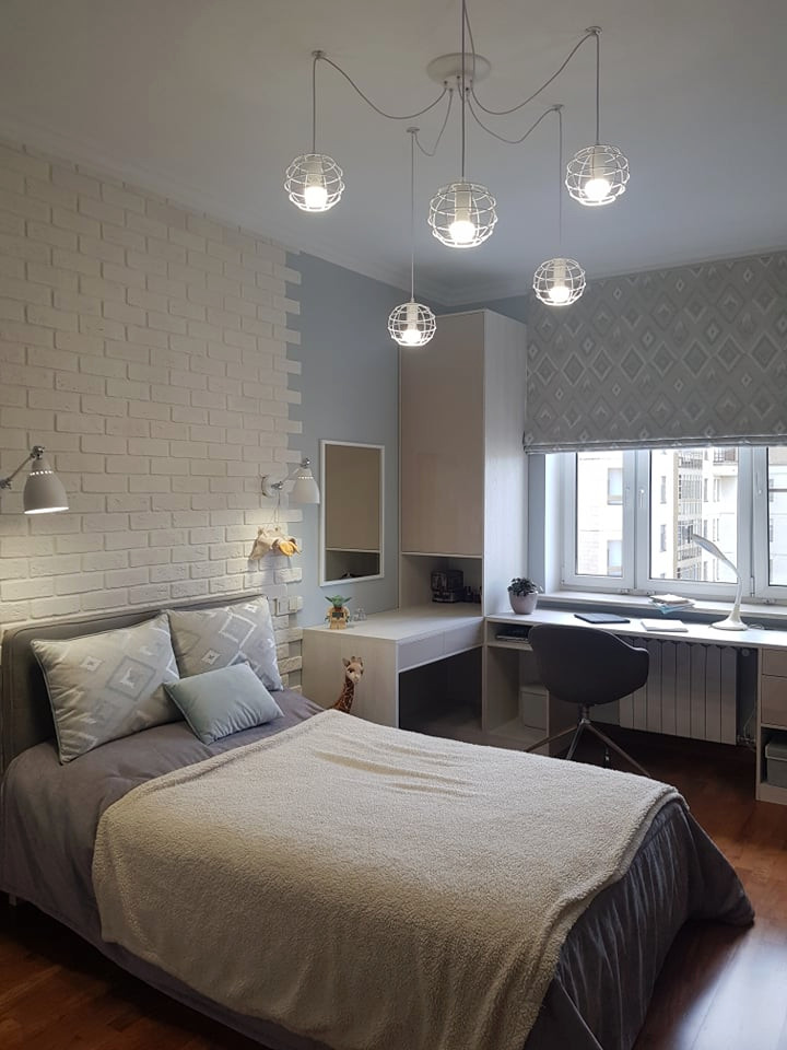 Мягкий лофт в московской квартире 2020