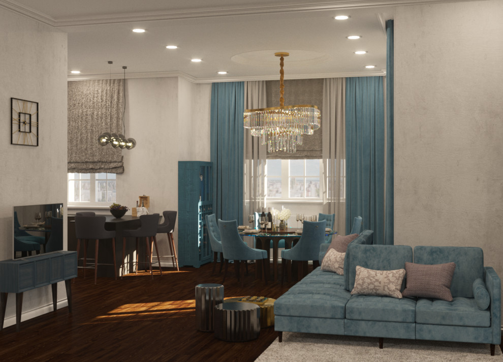 Проект кухни-гостиной