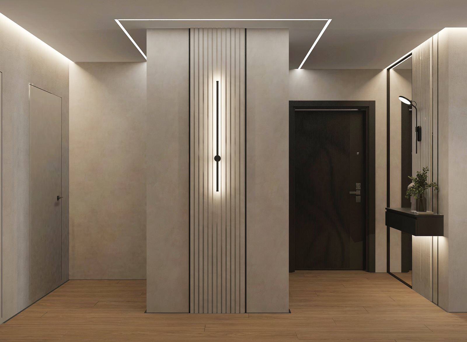 Кухня-гостиная, прихожая 34,5 м2 в ЖК Панин, г. Нижний Новгород