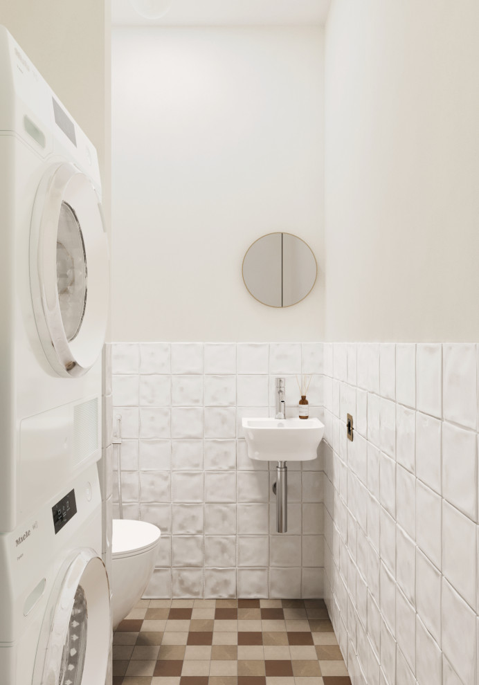 Туалет с раковиной