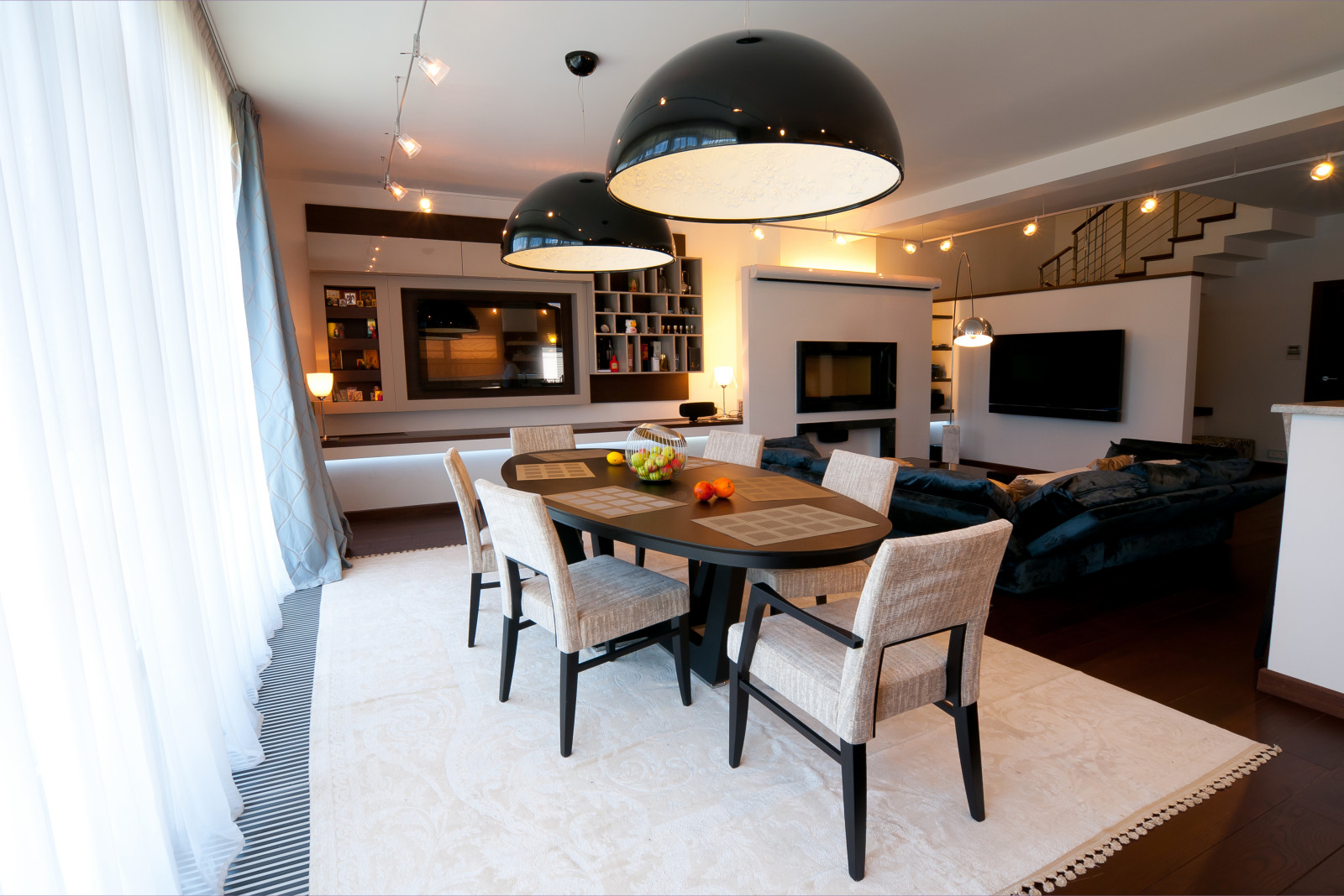 Интерьер частного жилого дома, М.О., Одинцовский район, ж.к. «Севен Хиллс»