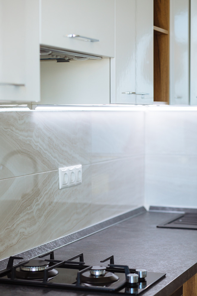 Однокомнатная квартира в современном стиле с шикарным видом на море в Геленджике