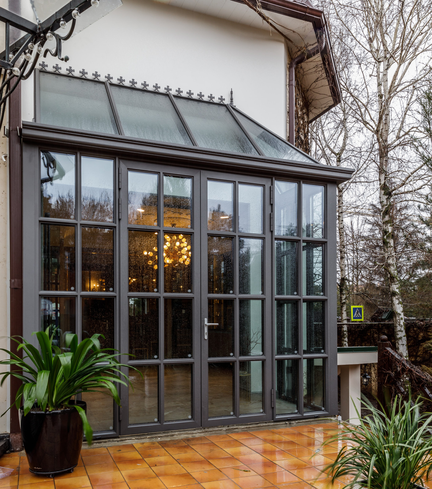 Остекление частного дома