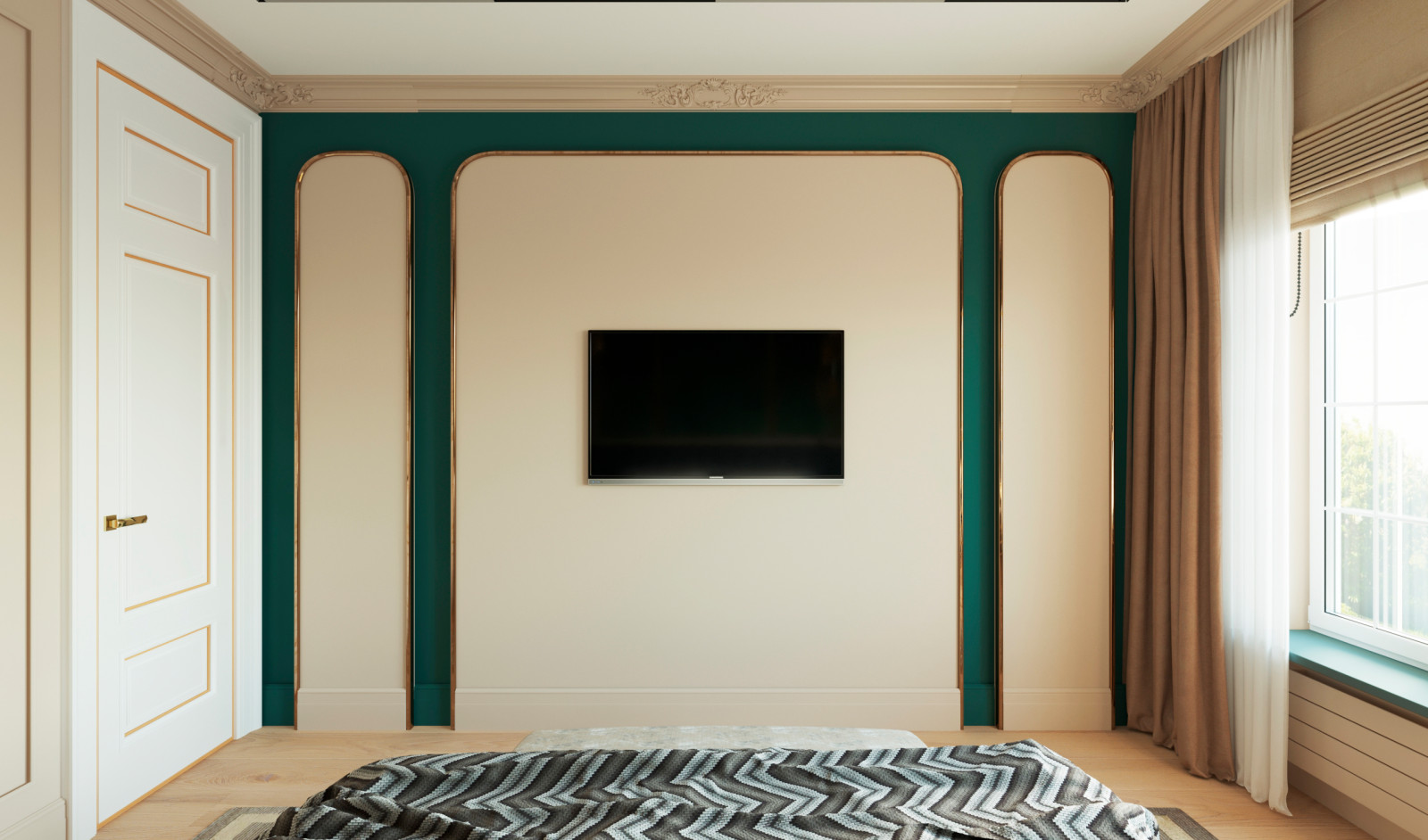 Проект одноэтажного особняка