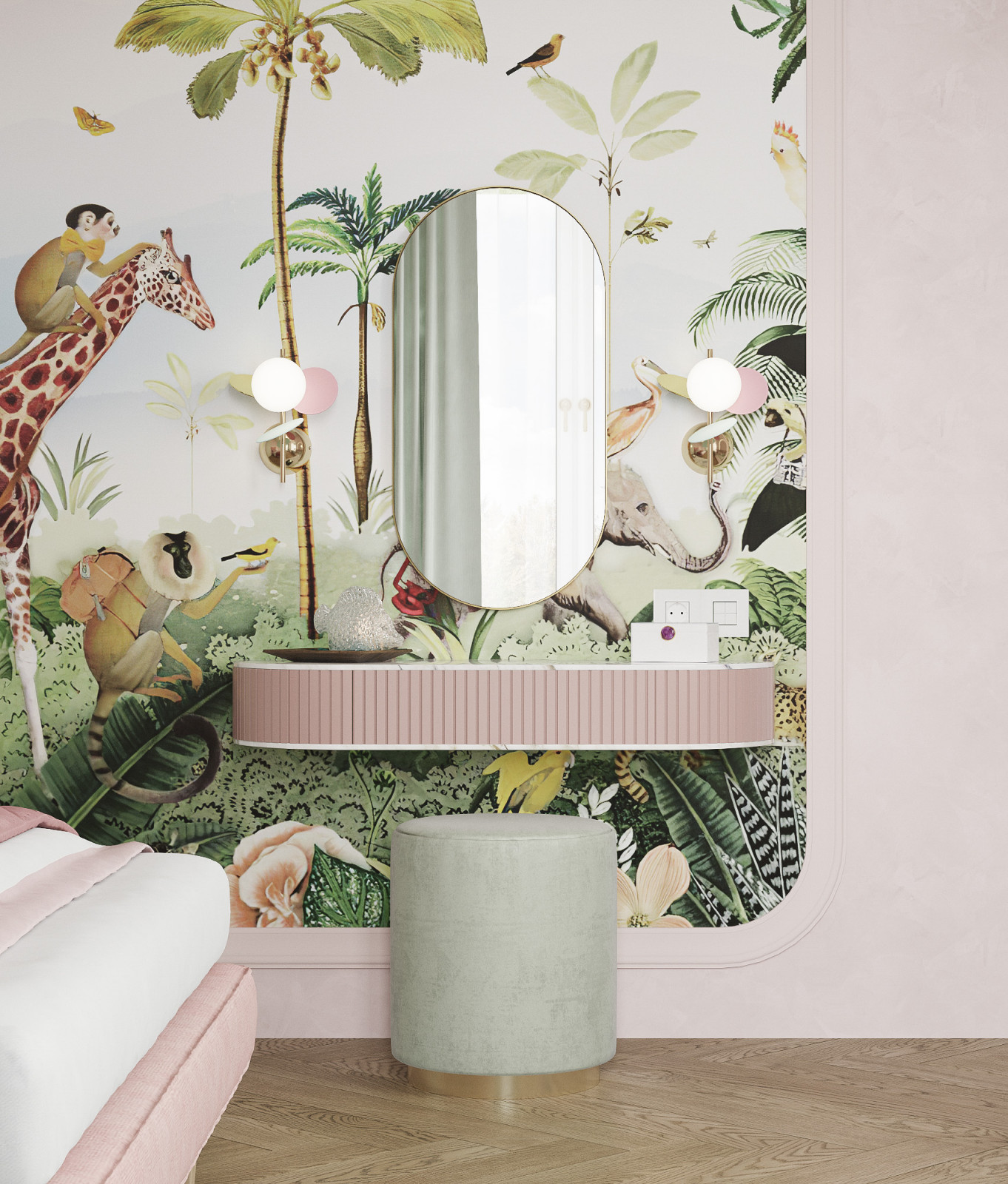 Детская в загородном доме