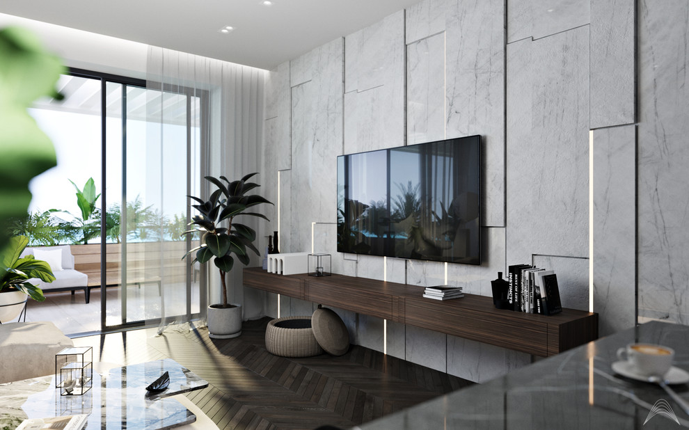 Интерьер пентхауса