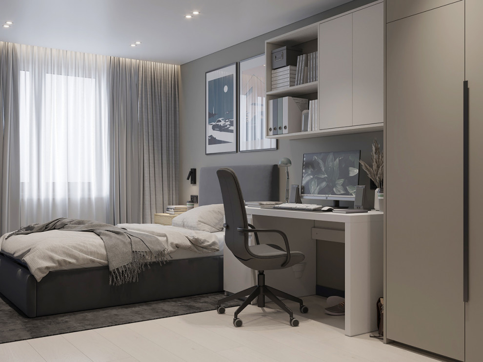 Дизайн интерьера четырехкомнатной квартиры