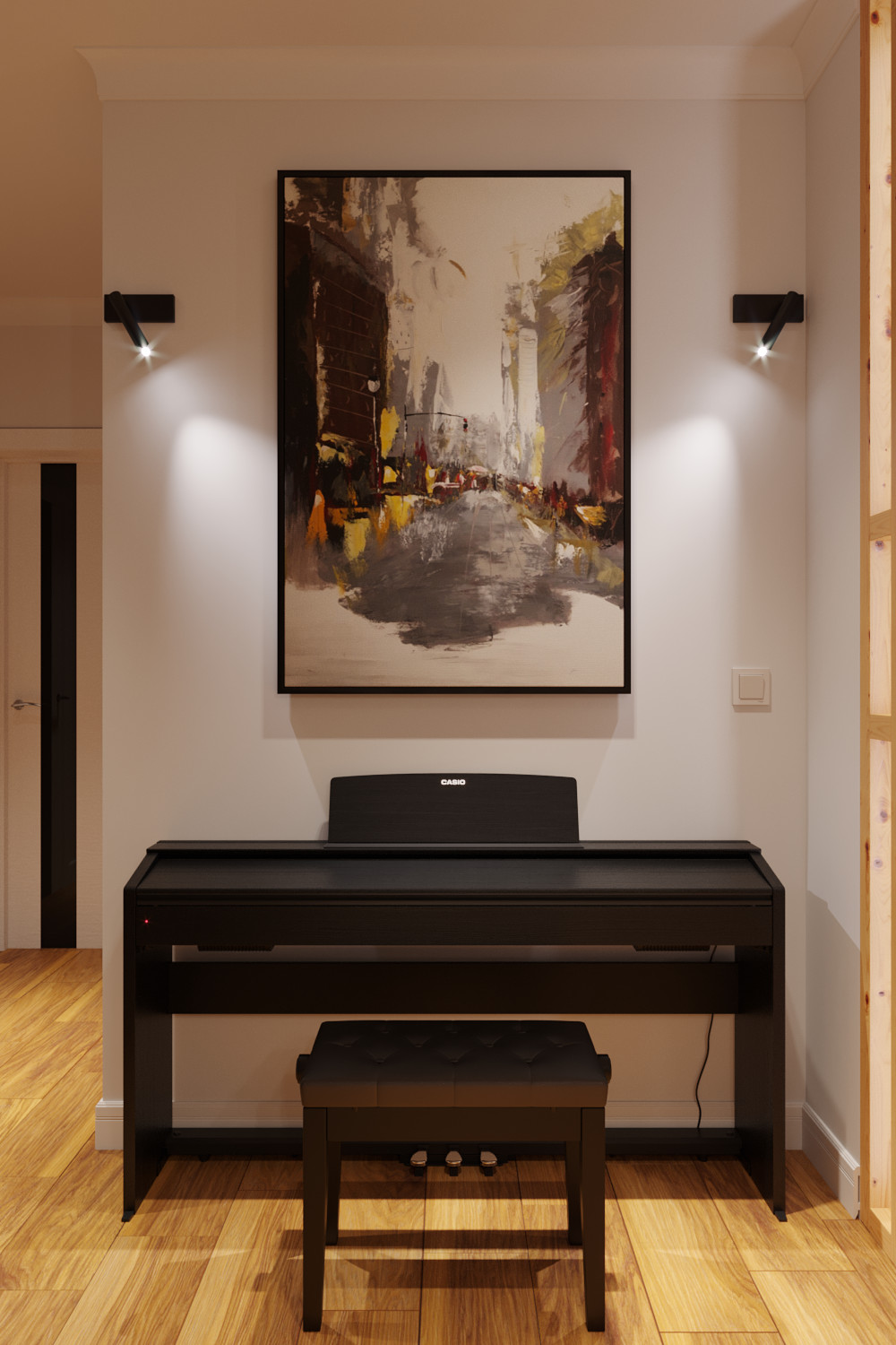 Дизайн-проект квартиры в стиле "эклектика"