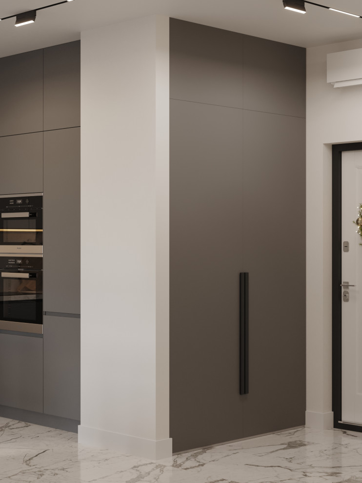 Однокомнатная квартира для молодой девушки, площадь 41 кв.м