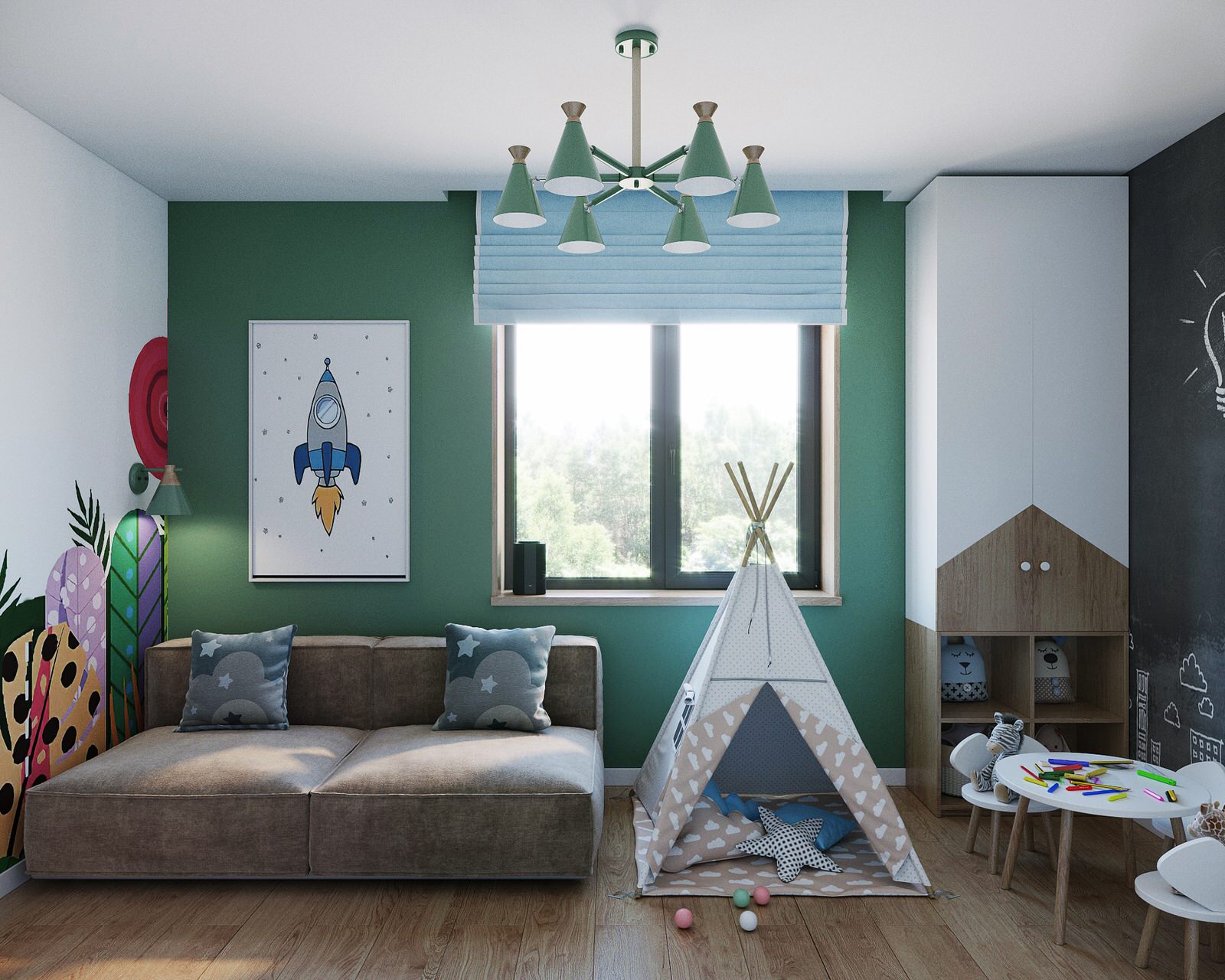 Проект интерьера частного дома