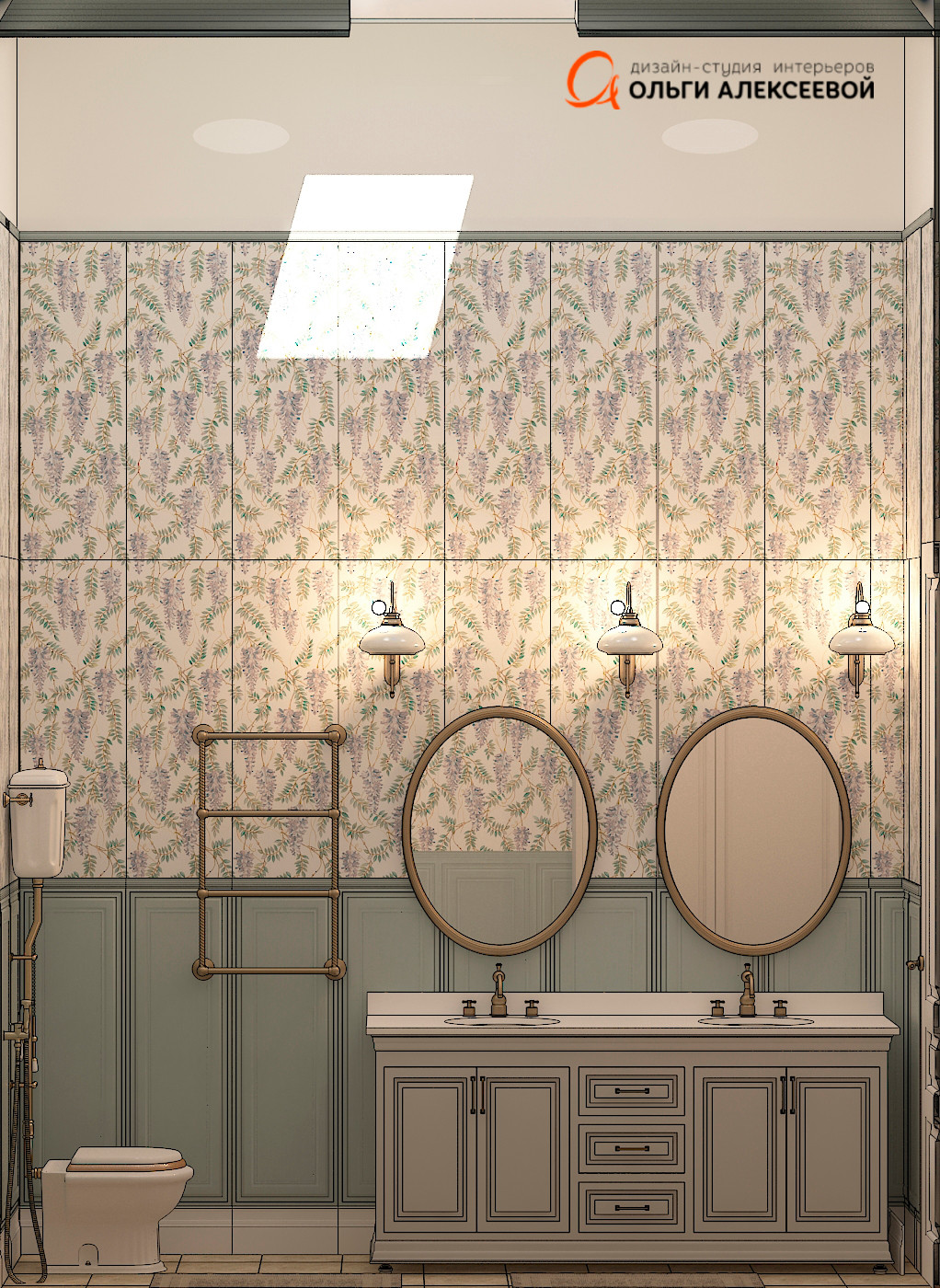 Американская классика в таунхаусе площадью 310 м2.