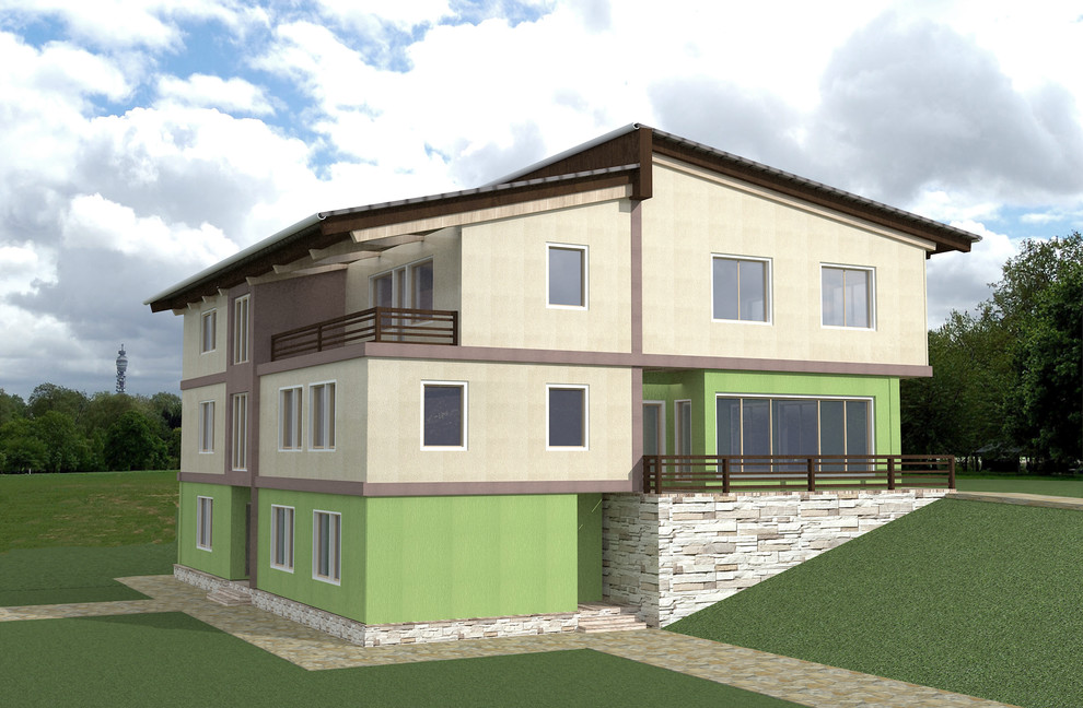 Частный дом. Детский центр. г. Сочи.