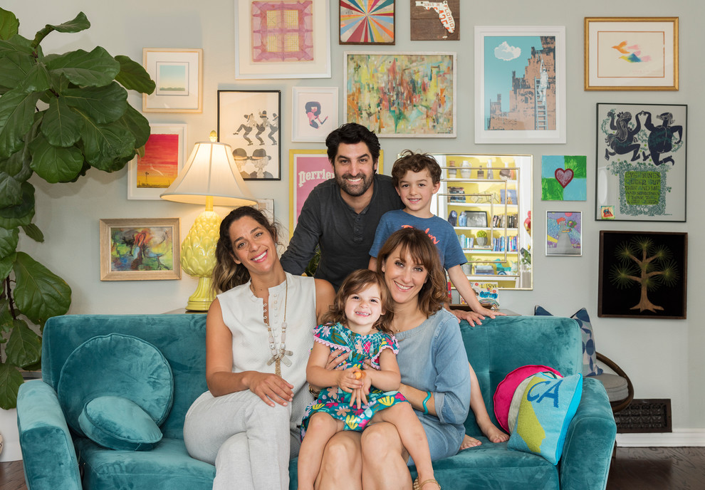 Houzz США: Цветной дом в Лос Анджелесе