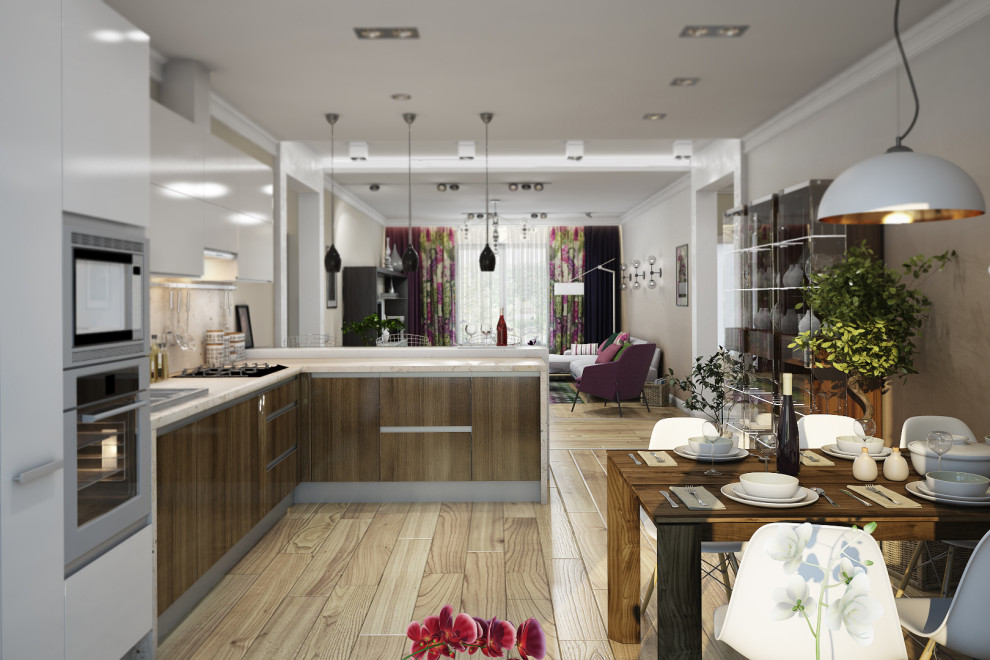 Кухня-гостиная