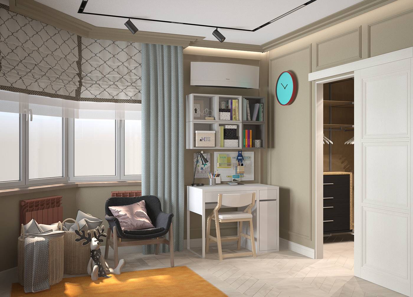 ПРоект двухкомнатной квартиры 73 кв.м.