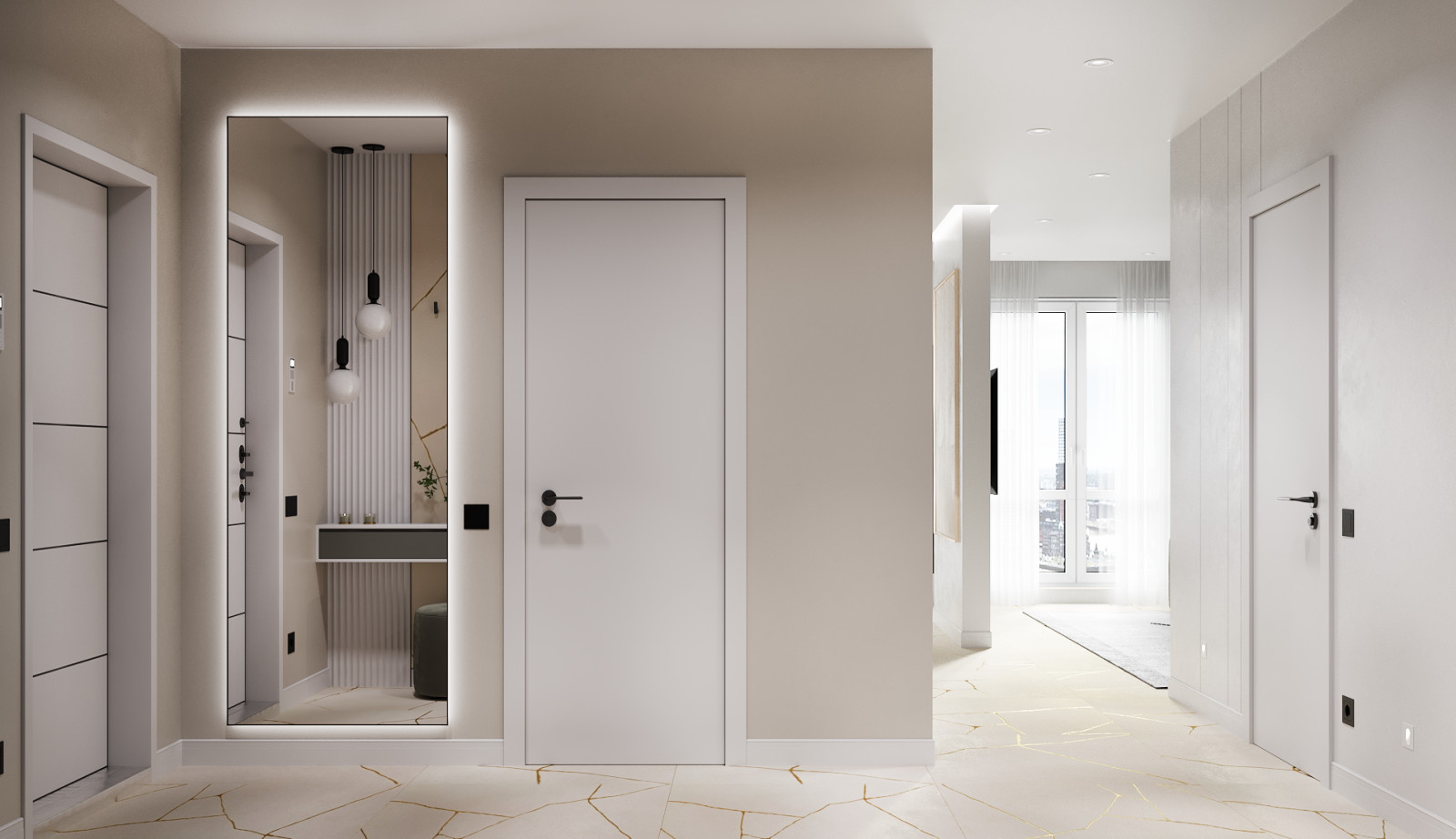 Дизайн-проект квартиры на Дзержинского