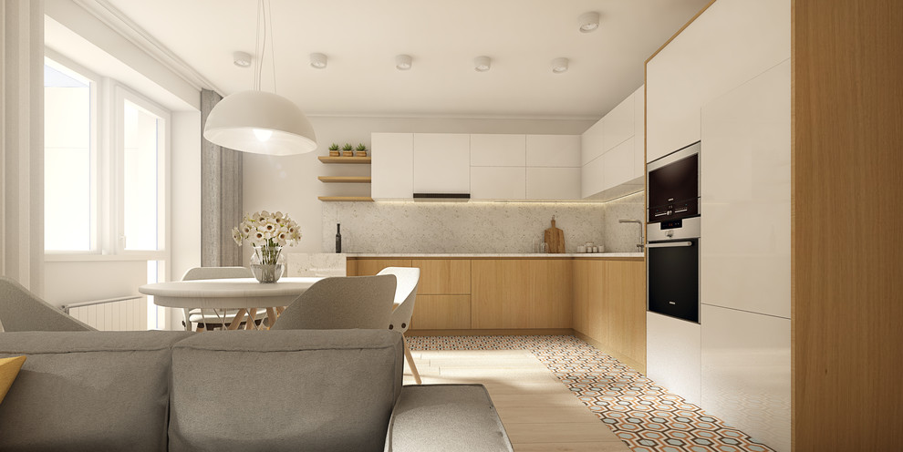 Обложка проекта: Проект трехкомнатной квартиры