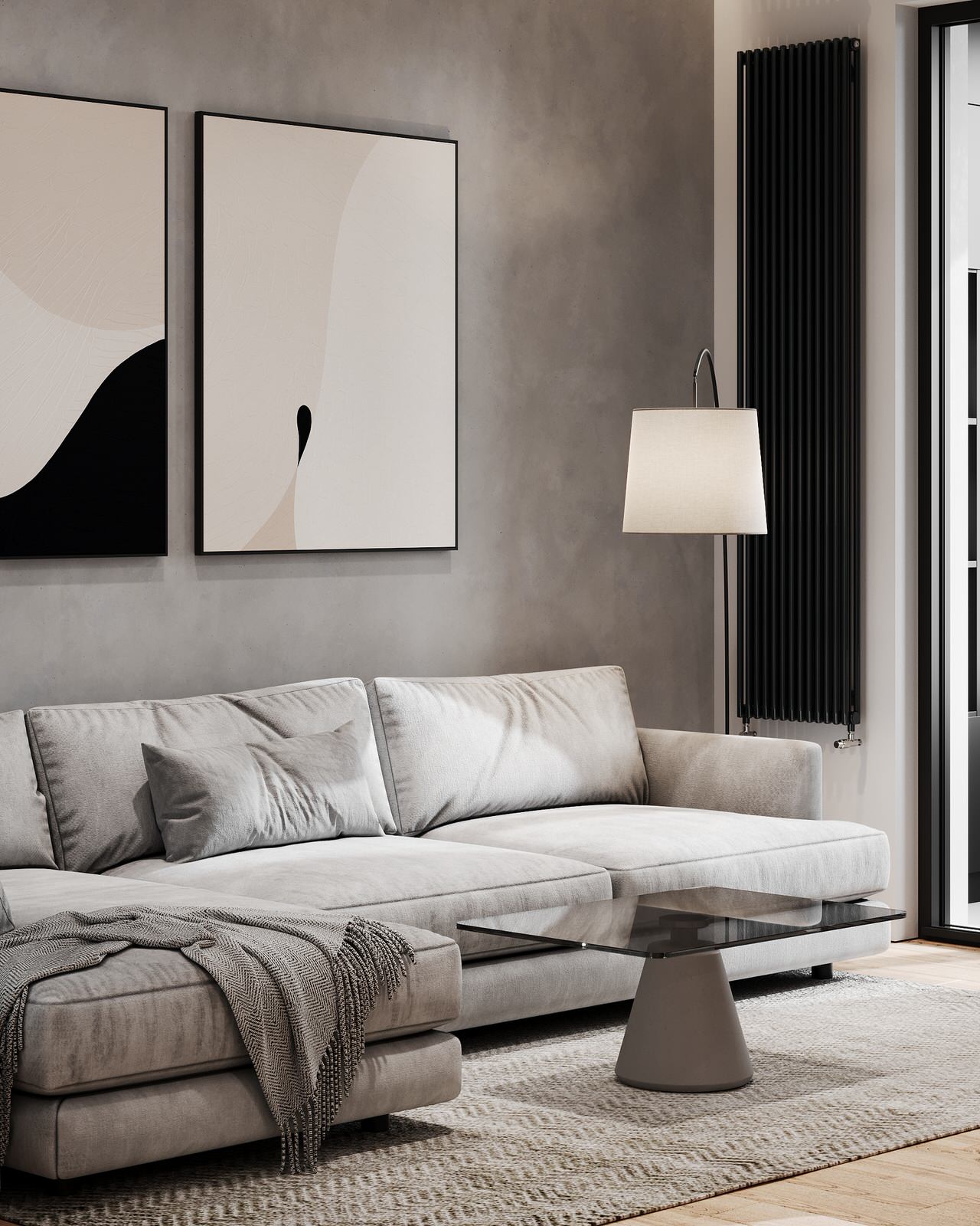 Современная квартира для молодой пары