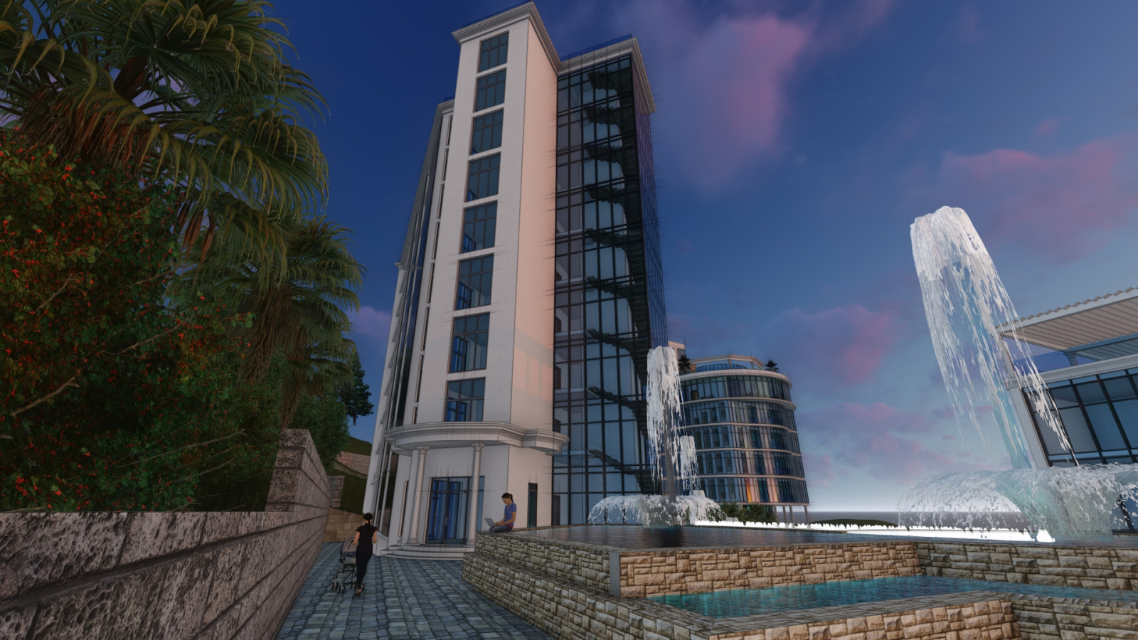 Эскизный проект развития санатория "Кудепста"