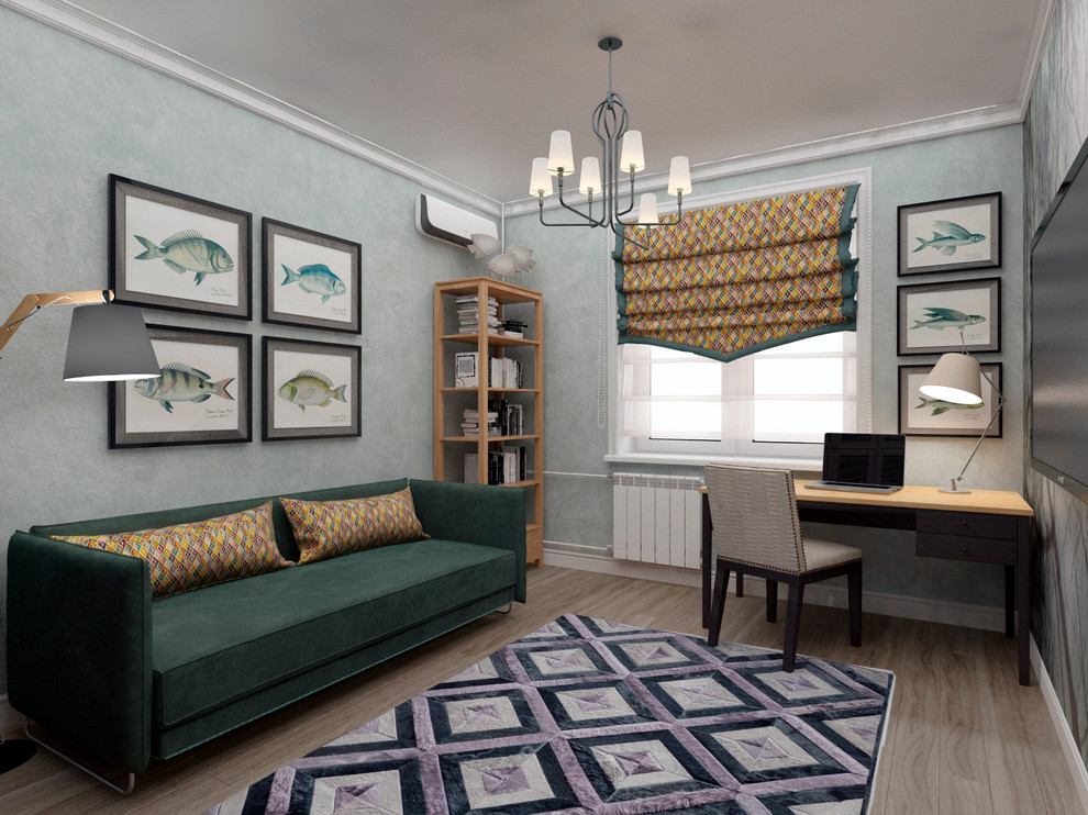 Обложка проекта: Квартира на Домашникова. Кабинет