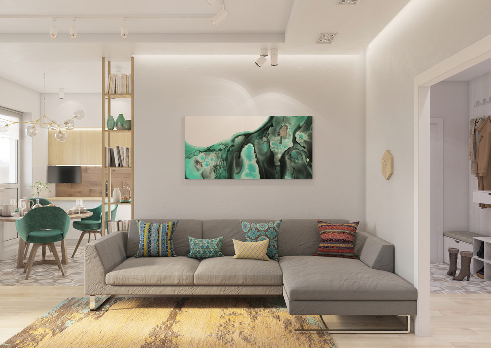 Интерьер трехкомнатной квартиры