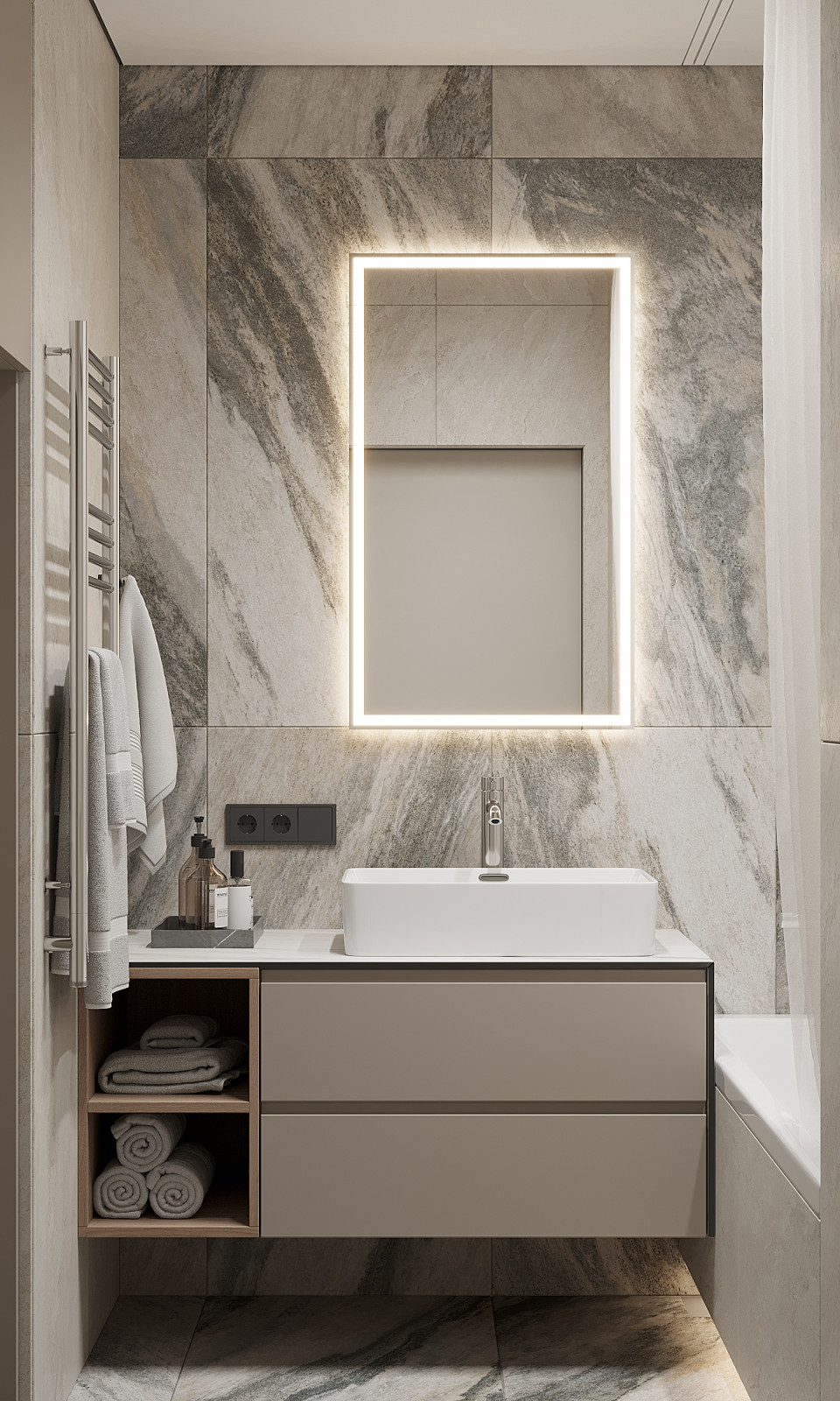 Дизайн-проект квартиры г.Ярославль ЖК "Новеллы"