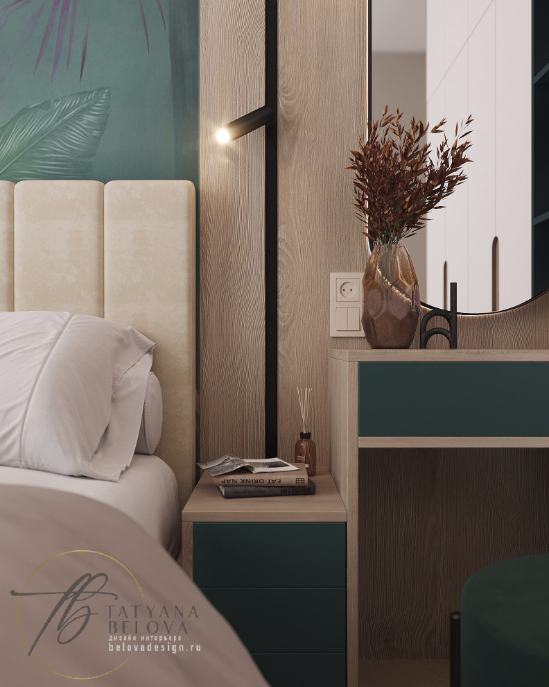 Современный стиль с элементами лофта, 80 м2