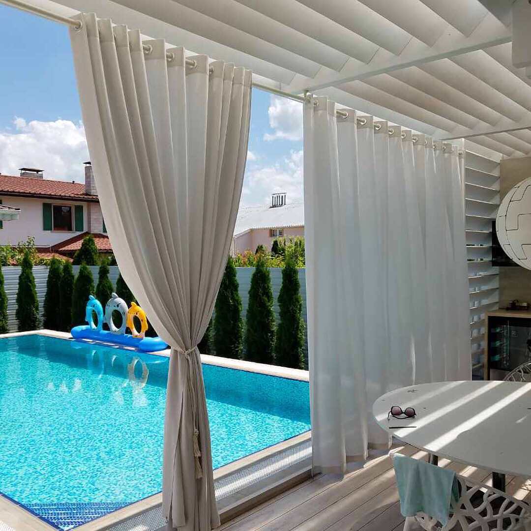 Обложка проекта: шторы на террасу