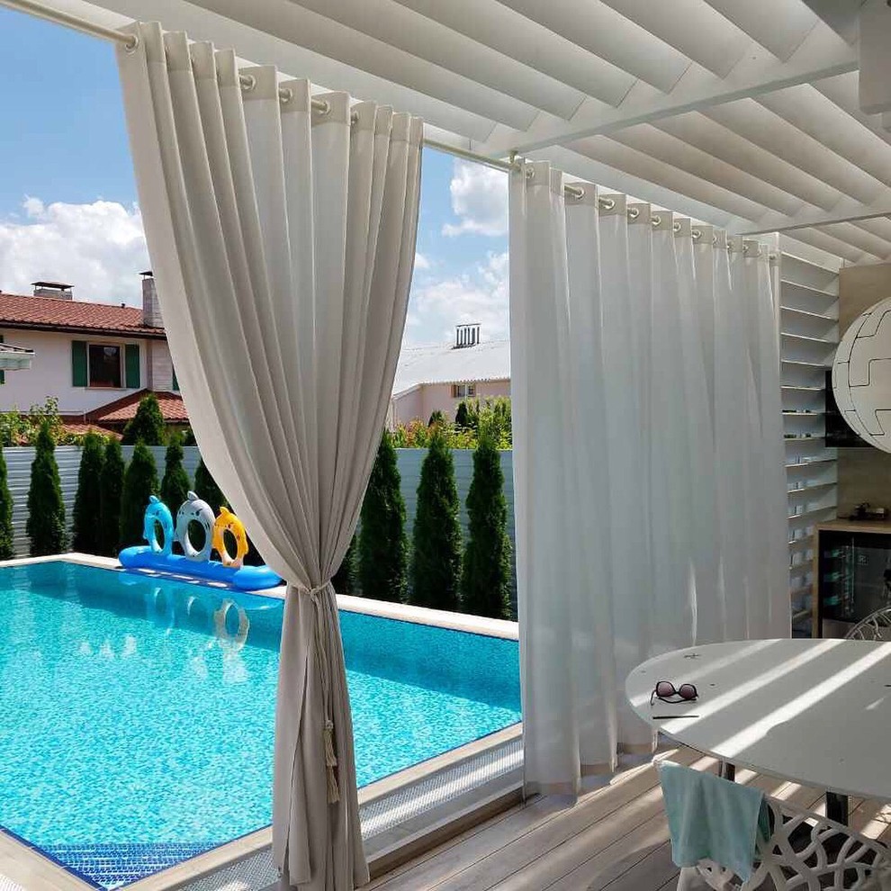 Обложка проекта: шторы на террасу