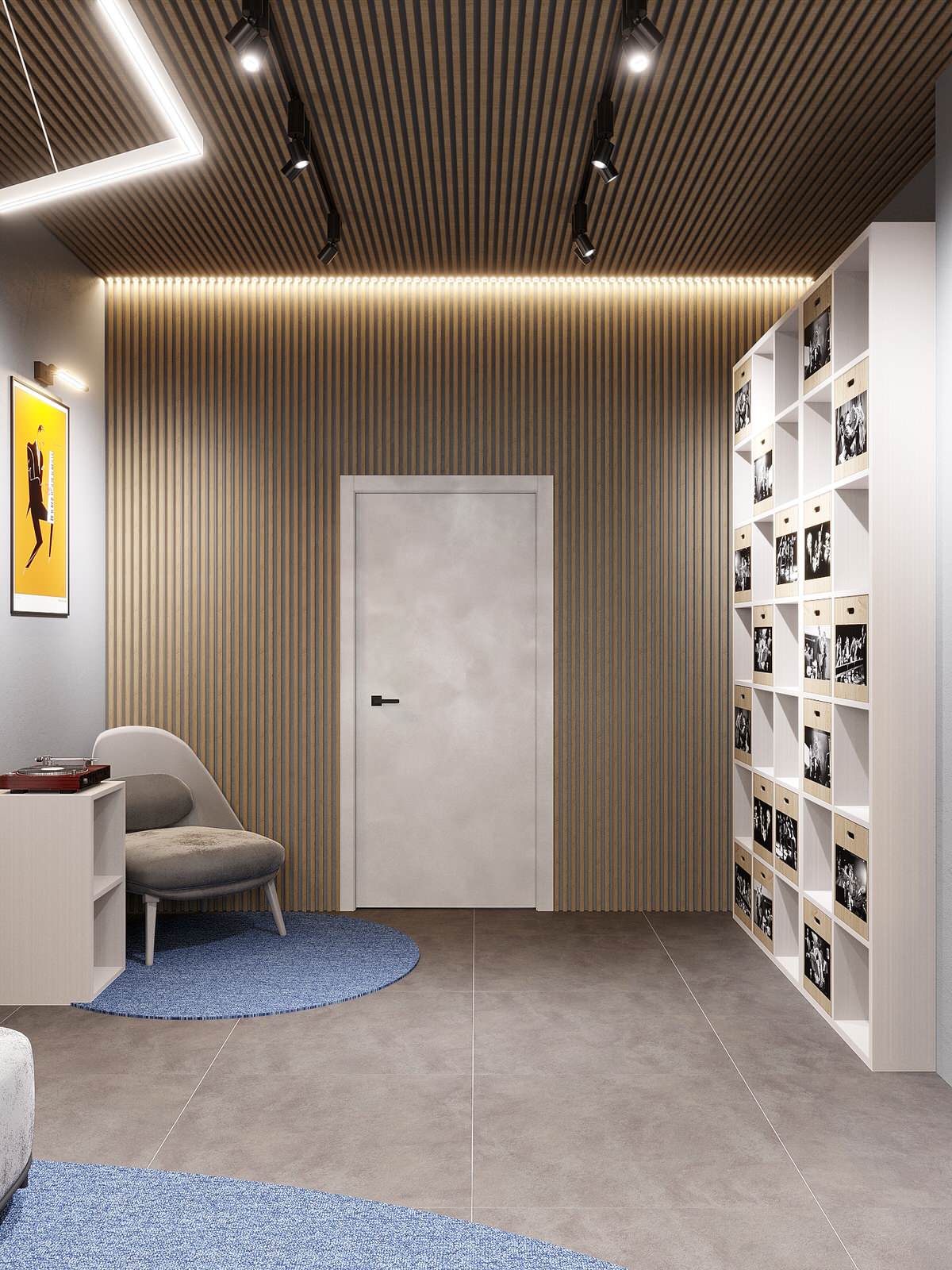 Дизайн интерьера и 3D визуализация библиотеки г.Архангельск