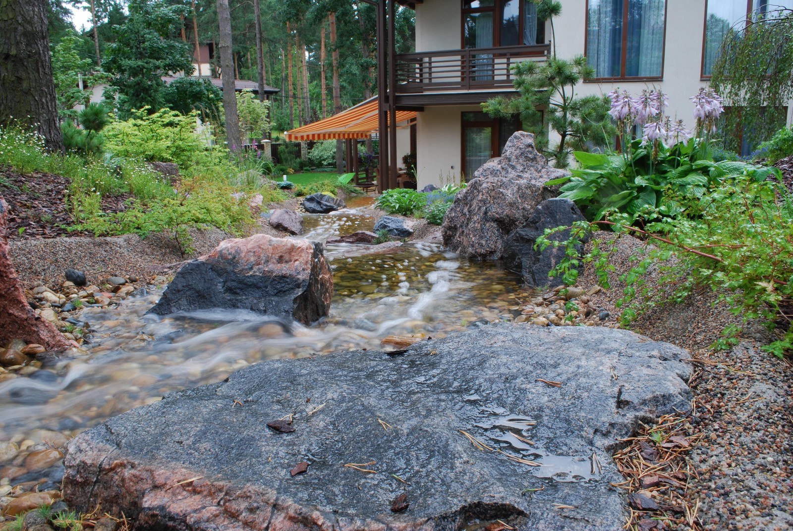 Водопад в Токсово