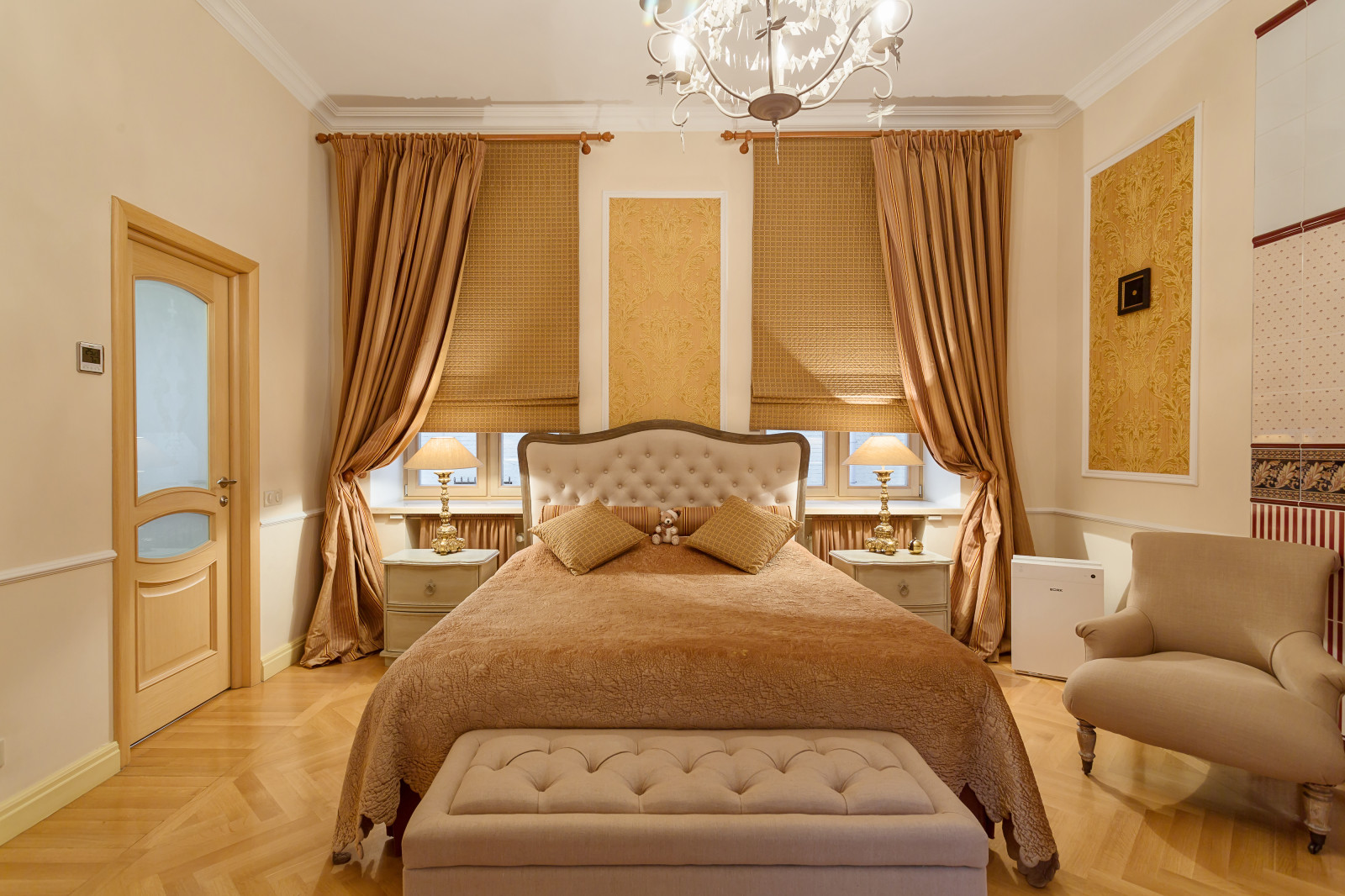 Элегантная квартира в старом московском переулке.