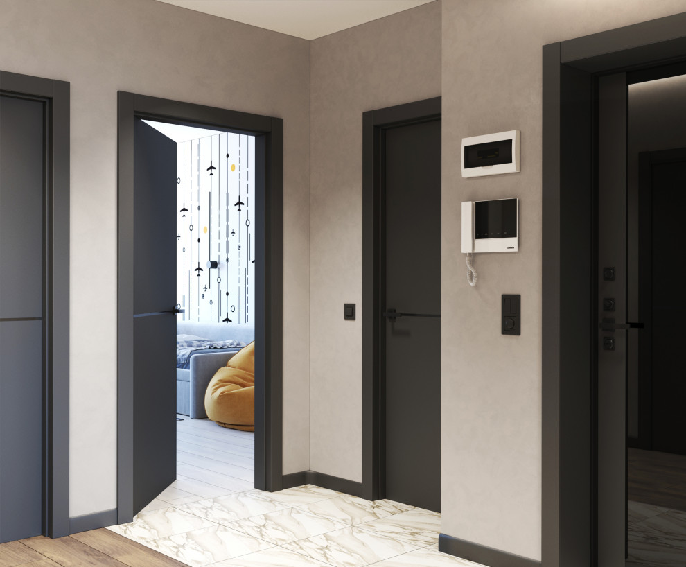 Дизайн-проект квартиры 75 кв.м, г.Тверь