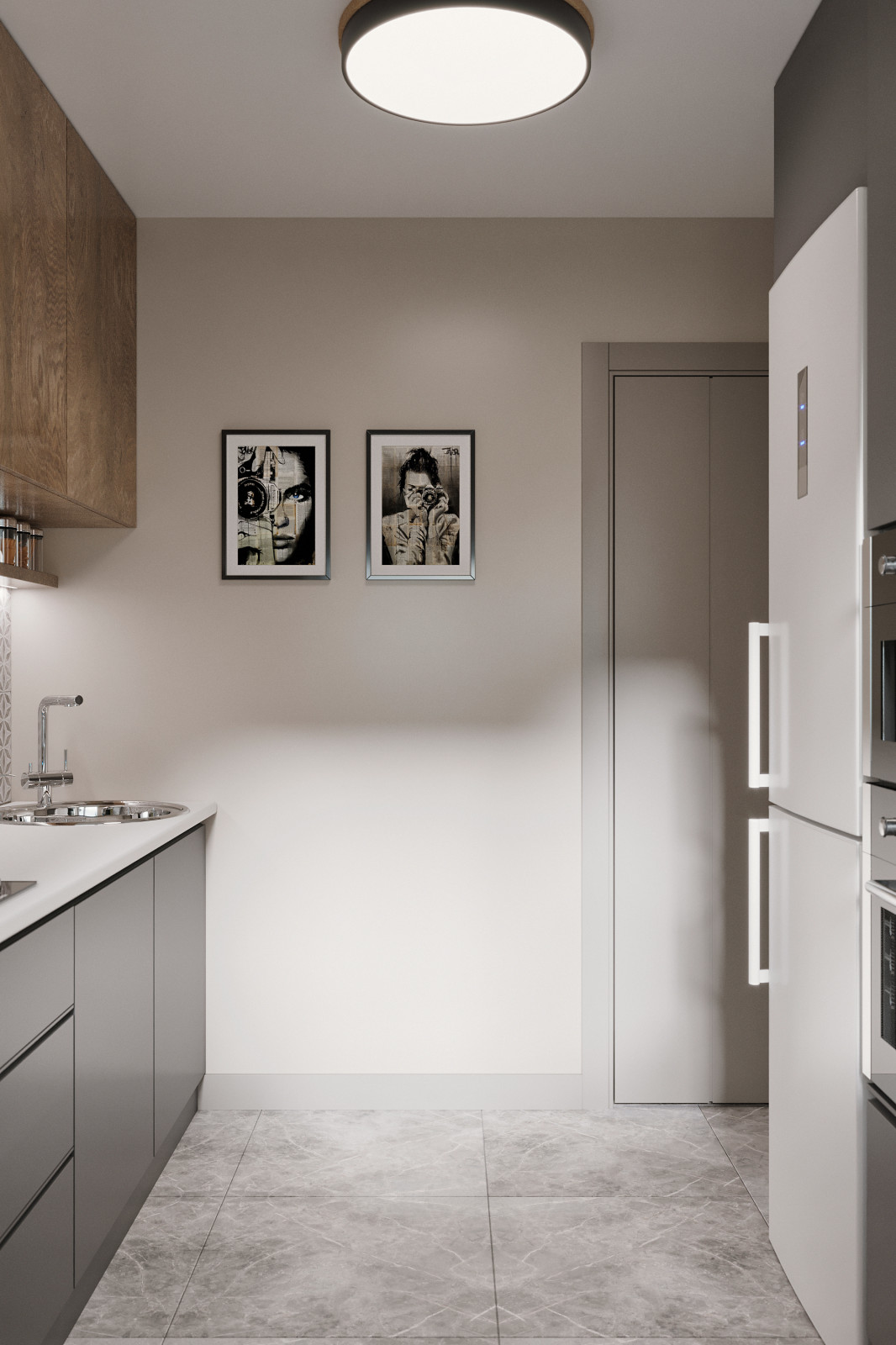 Однокомнатная квартира (34,8 м2) - MINILAGOM