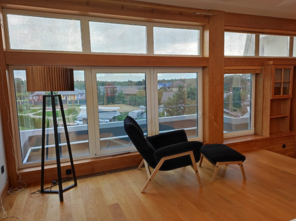 Кресло и пуф ЮККА by Bo-Box в проекте дизайнера Гордеевой Анастасии