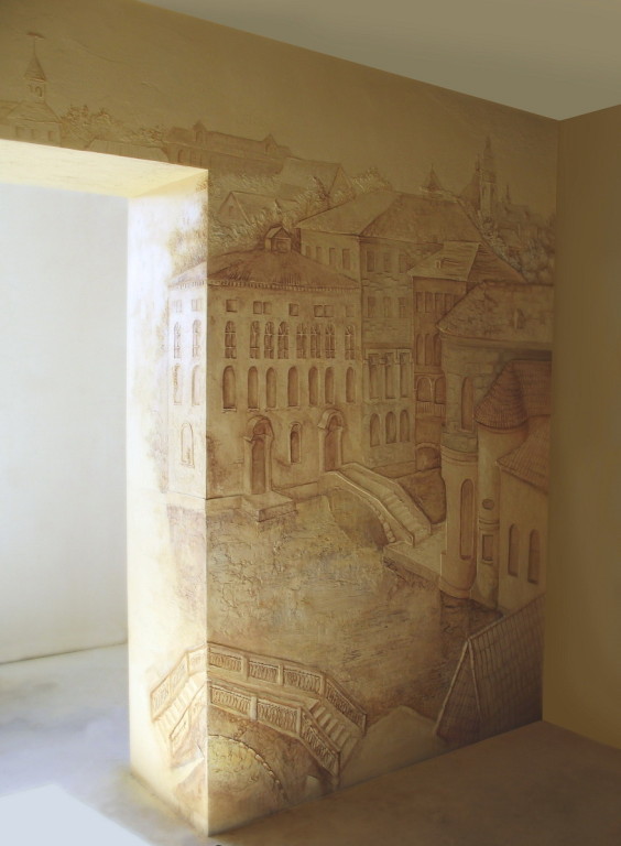 Фрески, росписи, барельефы