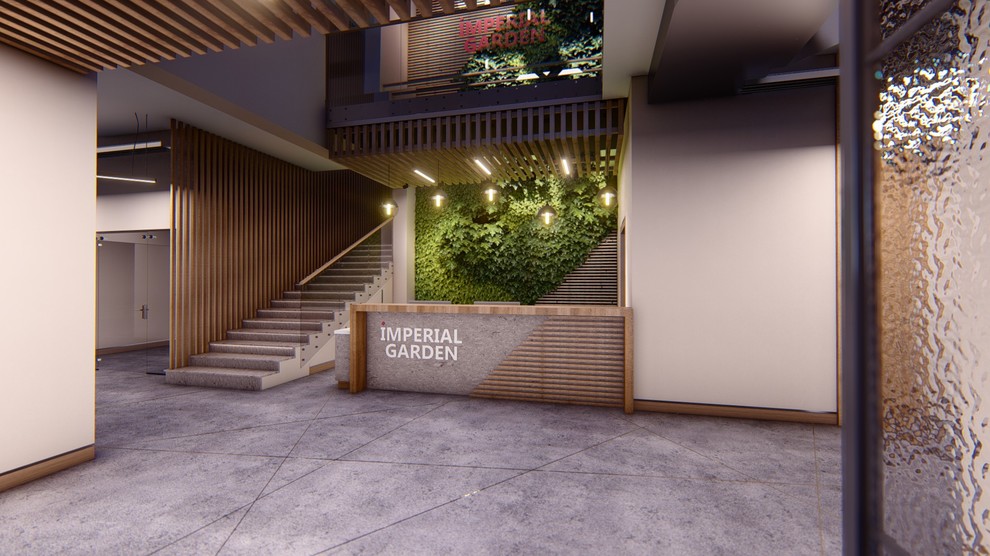 Обложка проекта: интерьеры офиса компании Imperial Garden