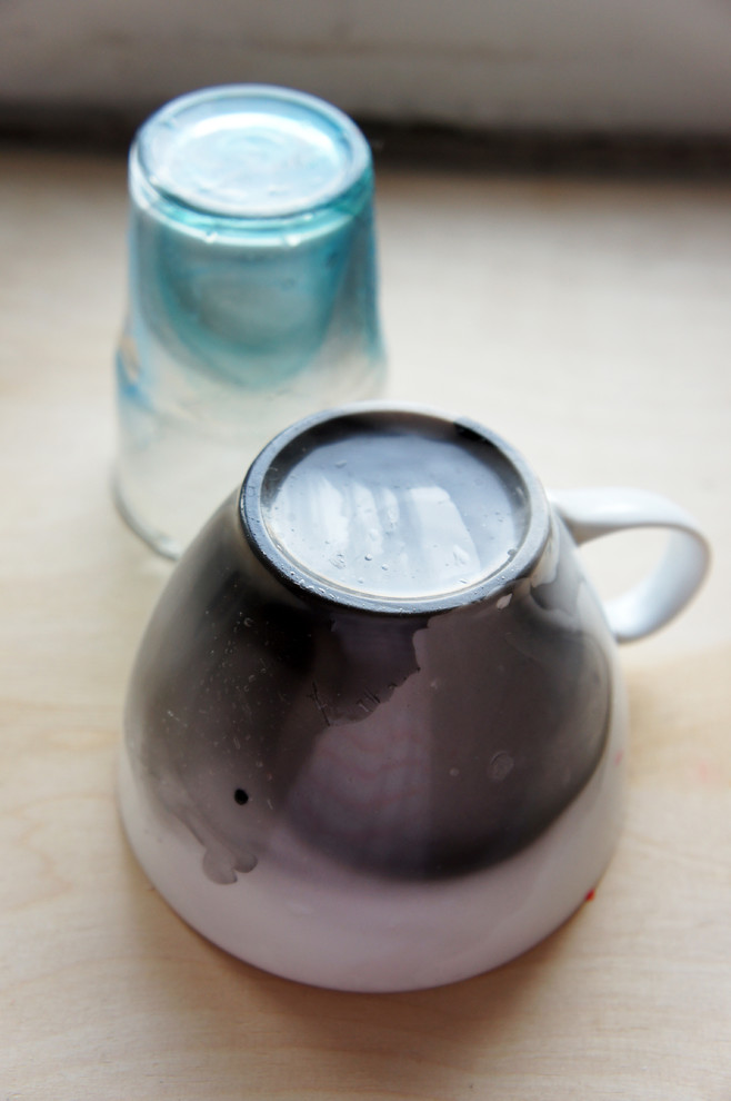 DIY: Эффект марморирования подручными средствами