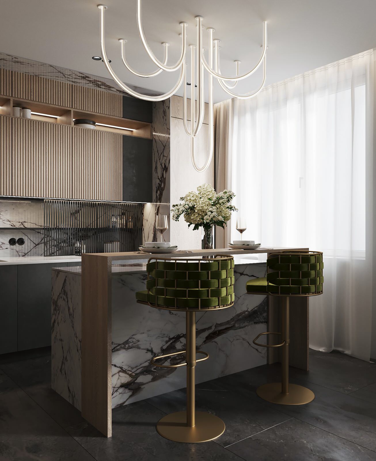 Дизайн интерьера для молодой пары