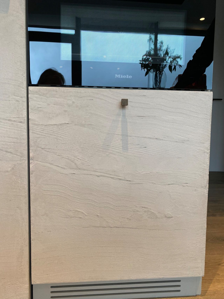 Декоративная фактурная штукатурка для отделки мебели с текстурой дерева